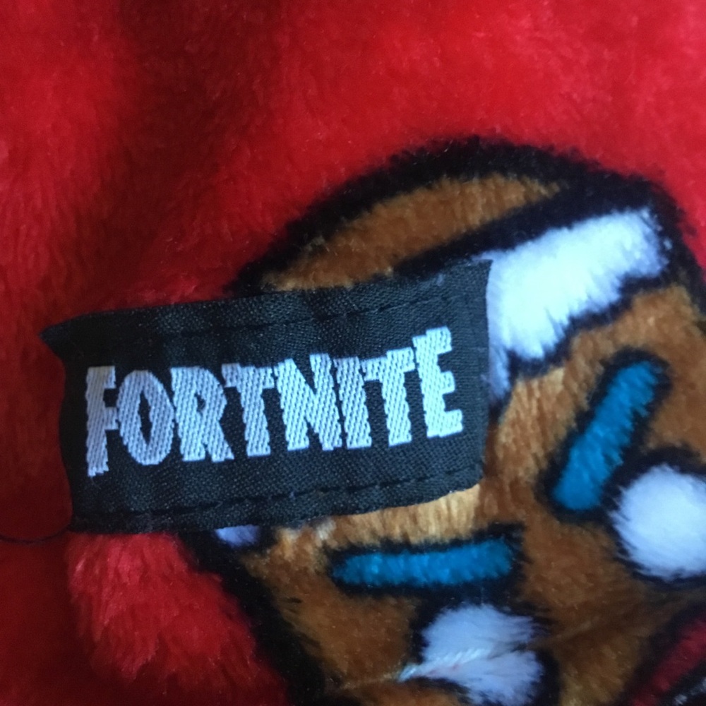 Kids Red Gingerbread Print Pajama Robe - Picture 6 of 6